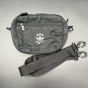 Adidas Originals crossbody pouch fanny bag black adjustable strap